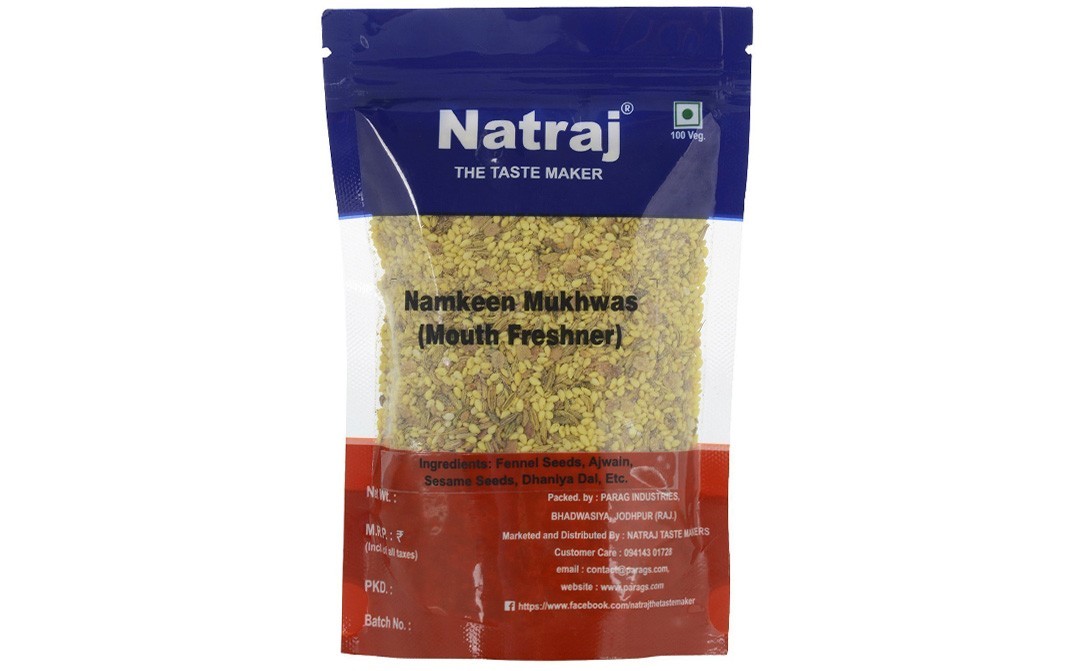 Natraj Namkeen Mukhwas (Mouth Freshner)   Pack  400 grams